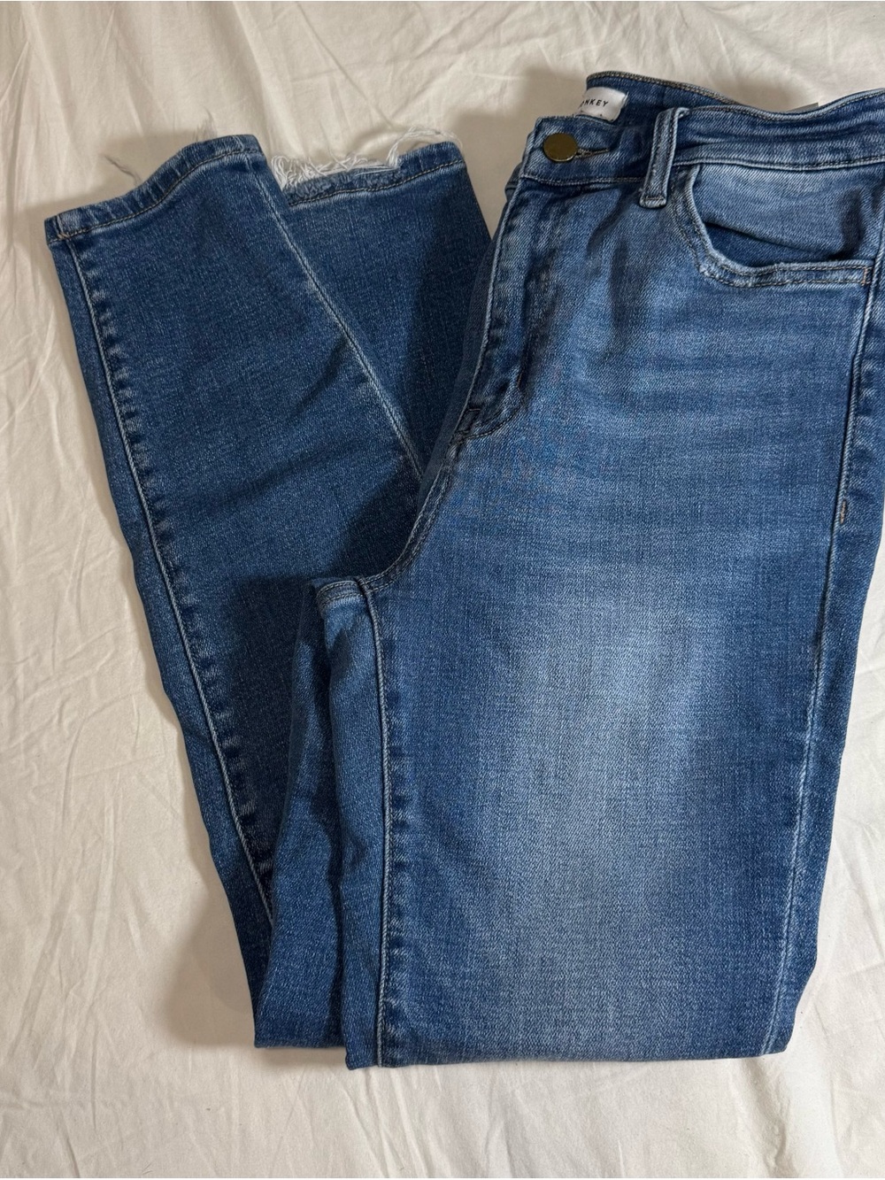 Flying Monkey Women's Dark Blue Skinny Jeans